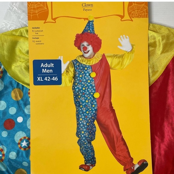 Halloween Costumes Other Clown Costume And Wig Halloween Costume